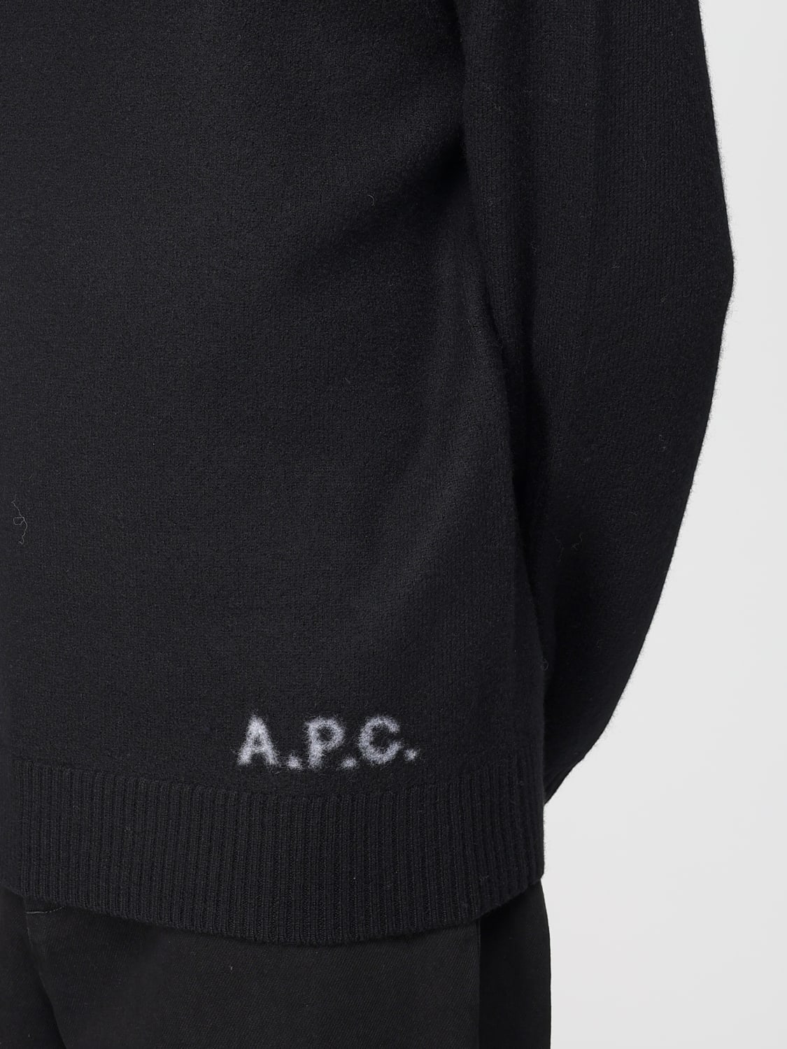 A.P.C. PULLOVER: Pullover herren A.P.C., Schwarz - Img 3