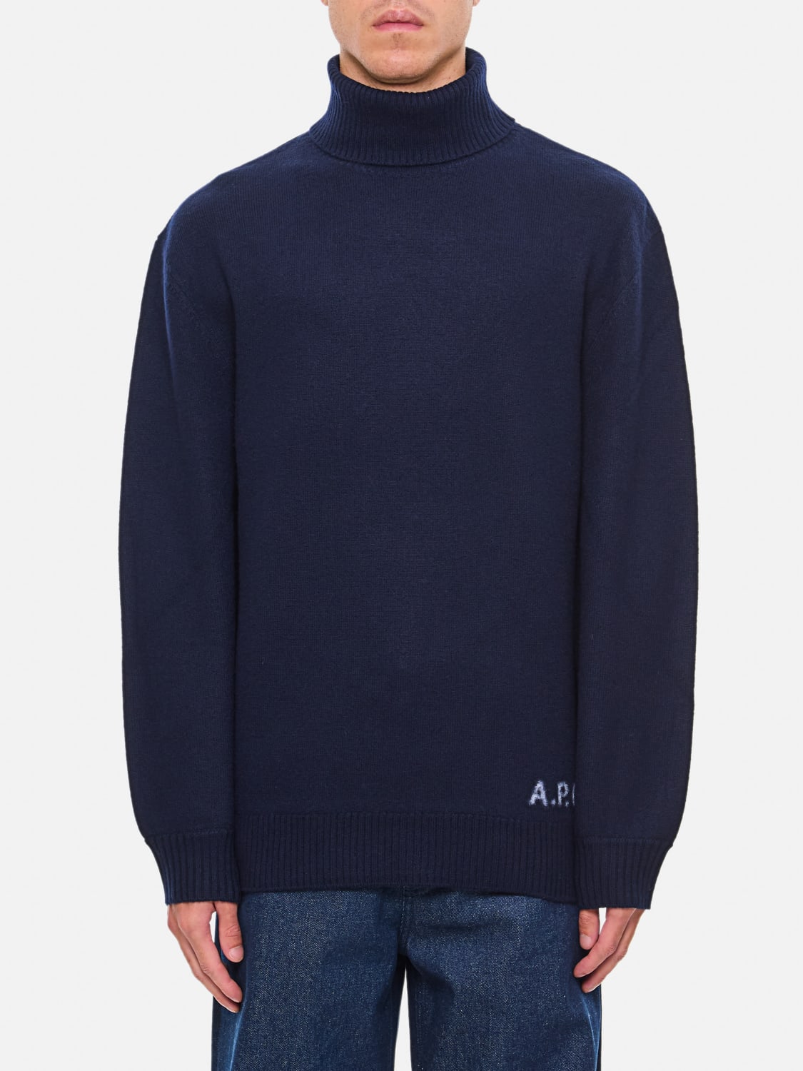 A.P.C. PULLOVER: Pullover herren A.P.C., Blau - Img 1