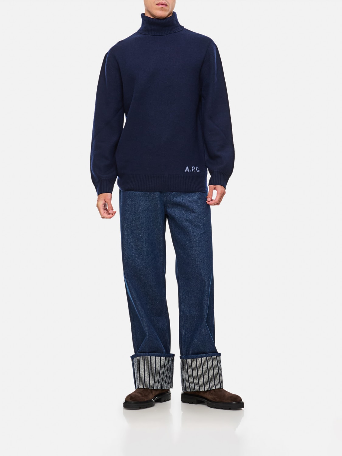 A.P.C. PULLOVER: Pullover herren A.P.C., Blau - Img 2