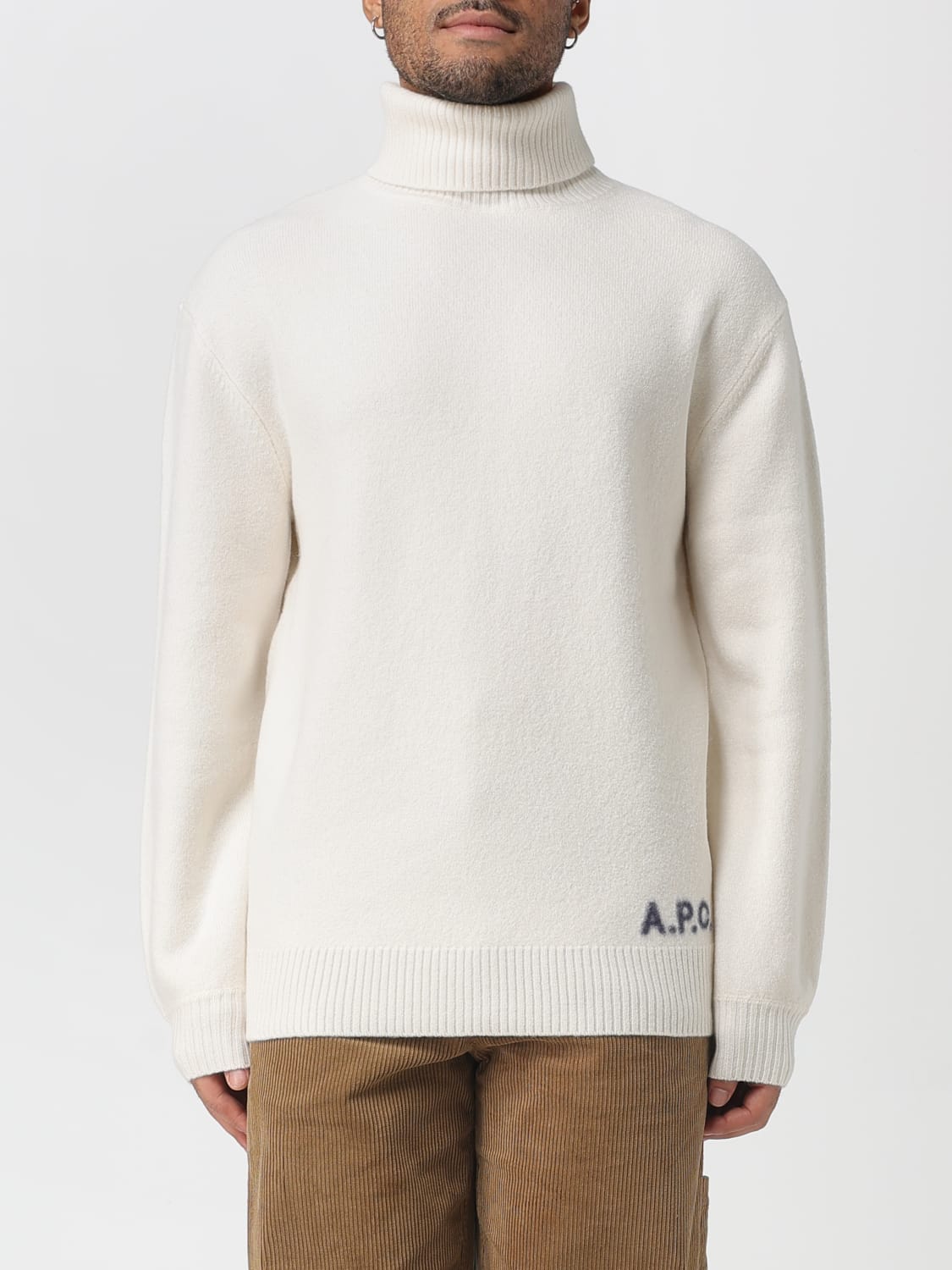 A.P.C. PULLOVER: Pullover herren A.P.C., Beige - Img 1