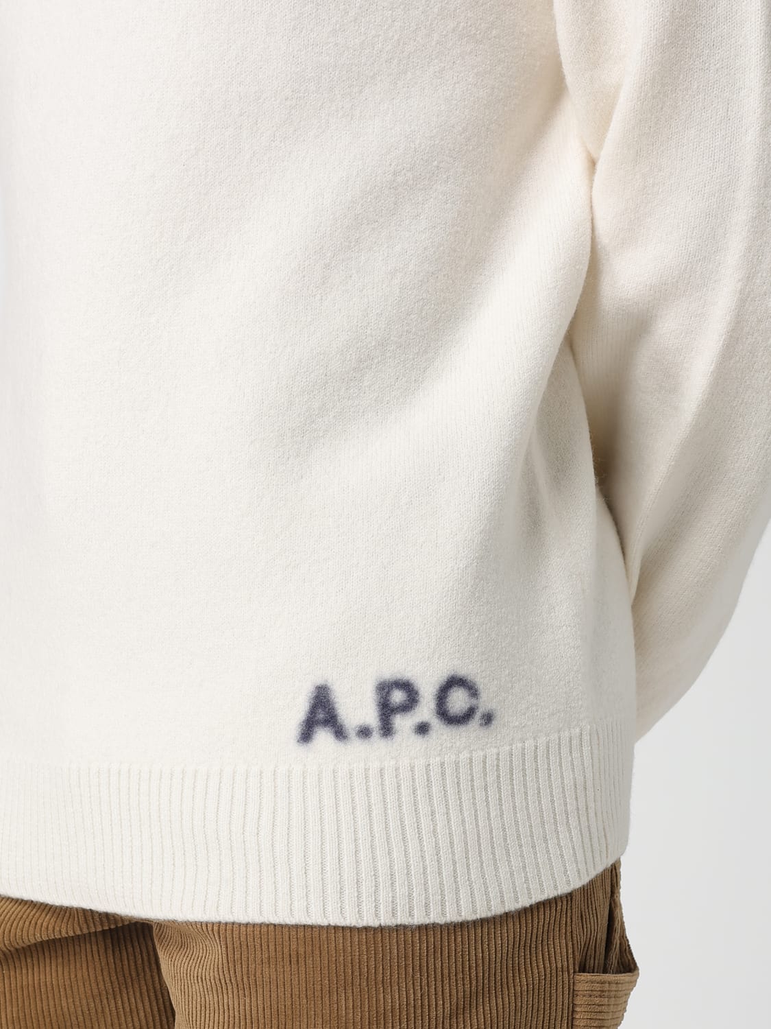 A.P.C. PULLOVER: Pullover herren A.P.C., Beige - Img 3