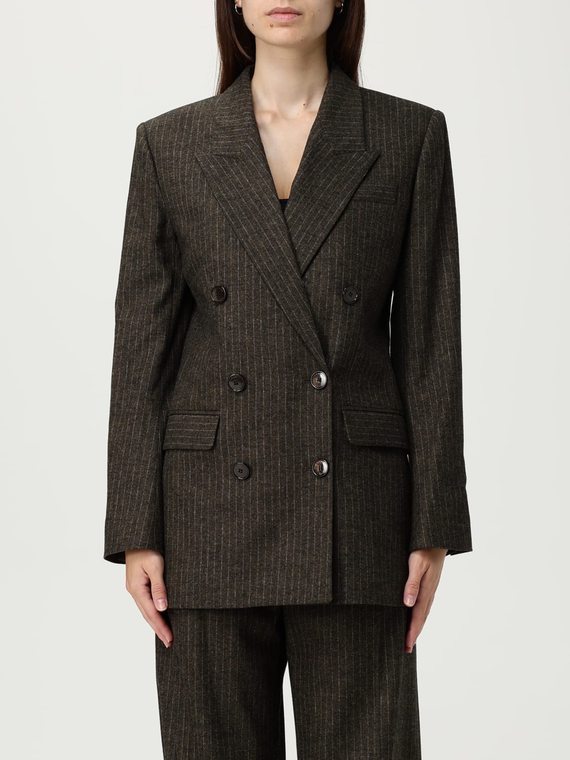ISABEL MARANT JACKE: Blazer damen Isabel Marant, Bronze - Img 1