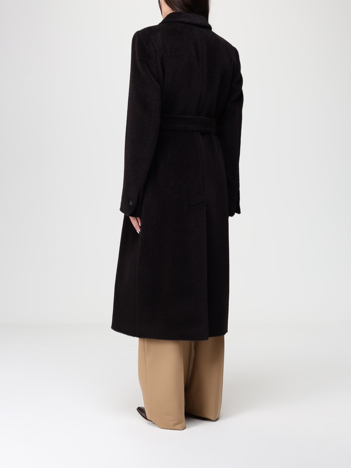 TAGLIATORE COAT: Coat woman Tagliatore, Brown - Img 2