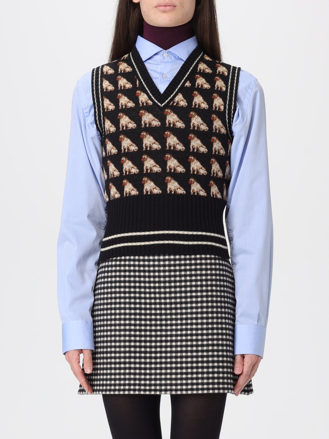 VALENTINO SWEATER: Sweater woman Valentino, Black - Img 1