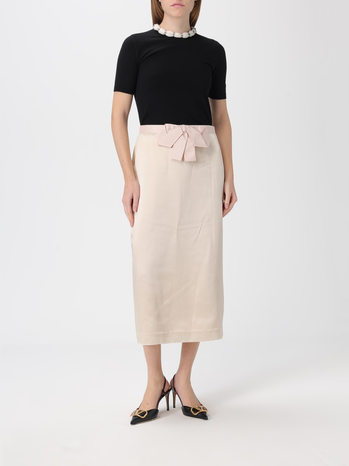 VALENTINO JERSEY: Jersey mujer Valentino, Negro - Img 2