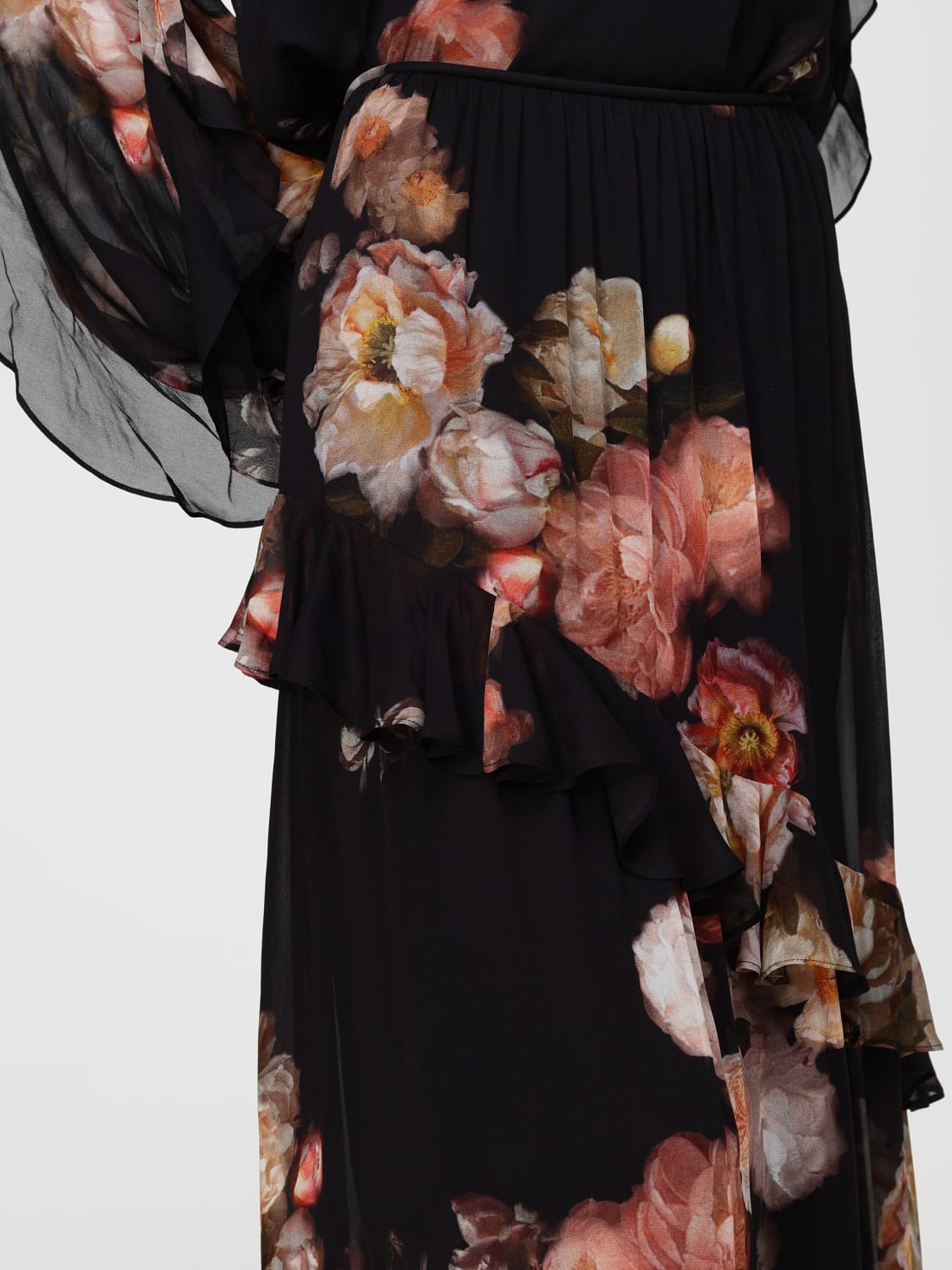 ZIMMERMANN GONNA: Gonna Zimmermann in chiffon con stampa floreale , Fantasia - Img 5