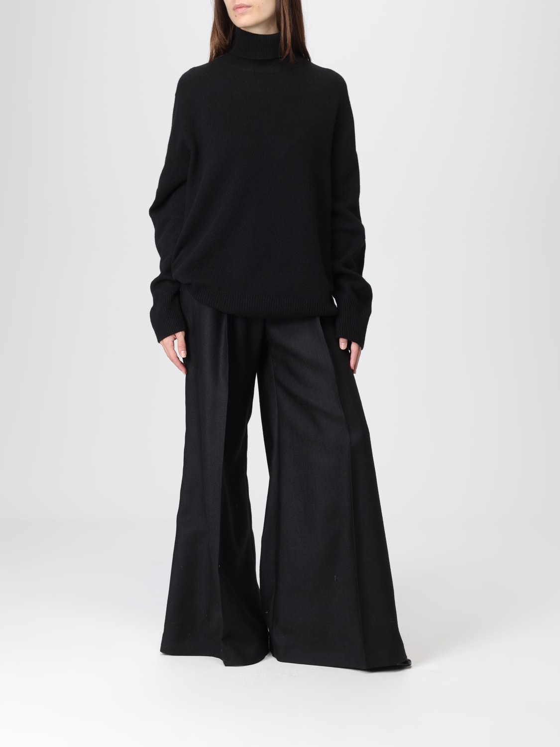 THE ROW 毛衣: 毛衣 女士 The Row, 黑色 - Img 2