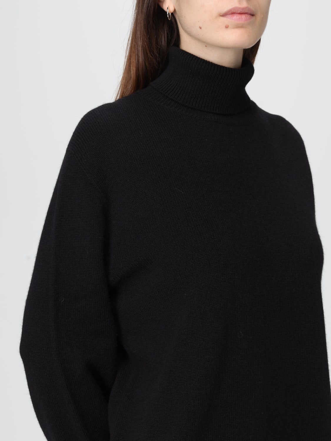 THE ROW 毛衣: 毛衣 女士 The Row, 黑色 - Img 5