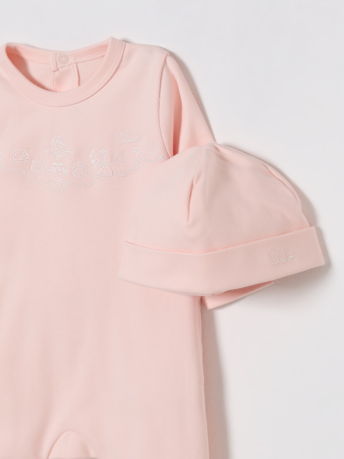 CHLOÉ JUMPSUIT: Pajamas kids ChloÉ, Pink - Img 3