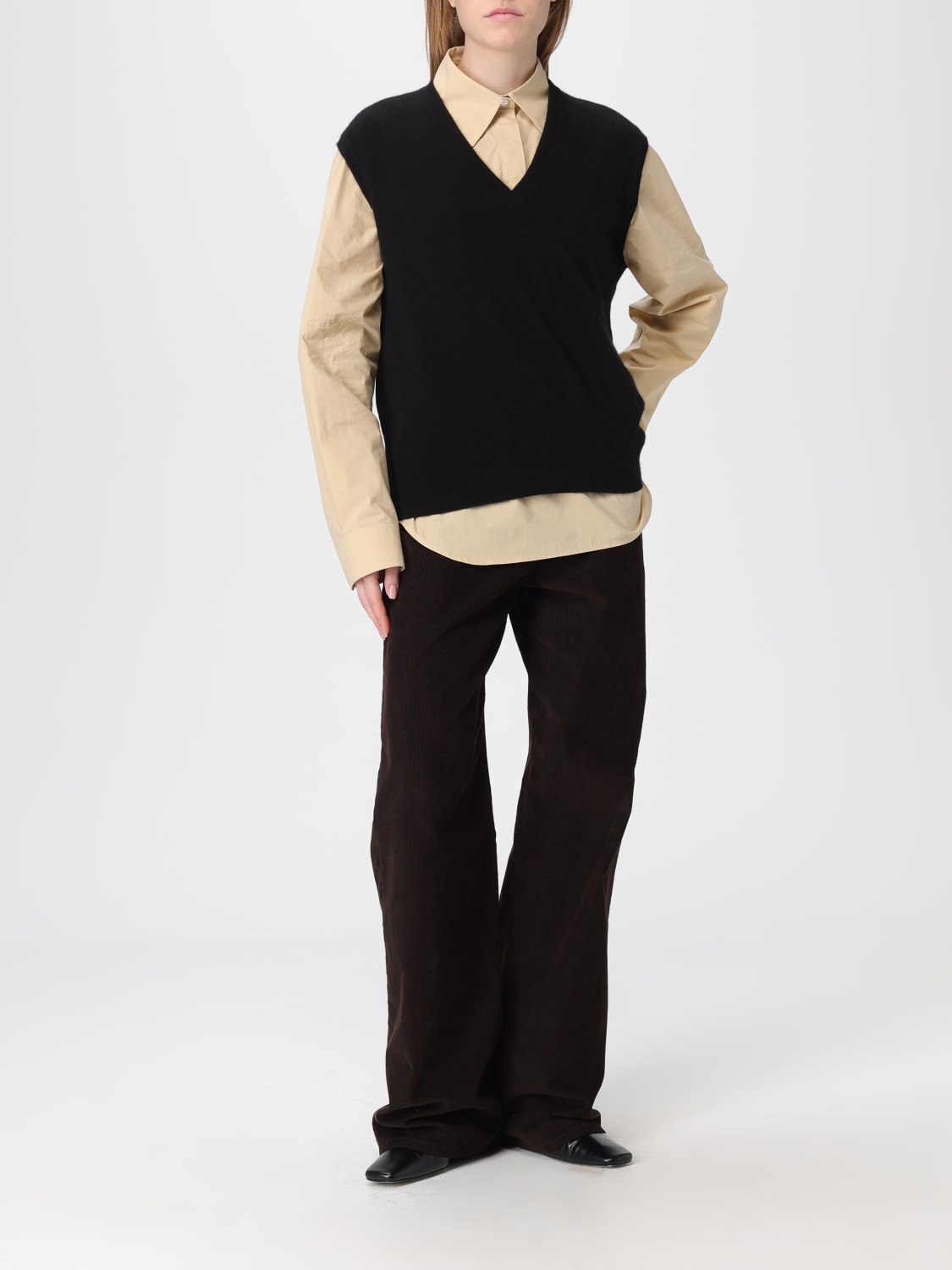 THE ROW HEMDBLUSE: Hemdbluse damen The Row, Sand - Img 2