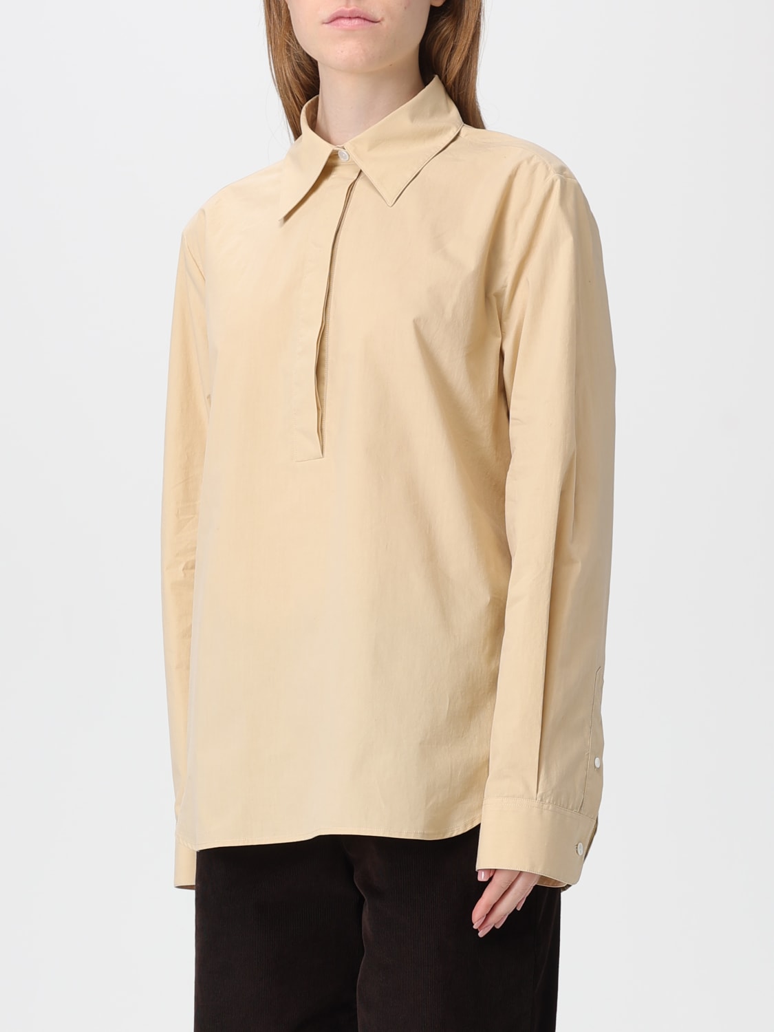 THE ROW HEMDBLUSE: Hemdbluse damen The Row, Sand - Img 4