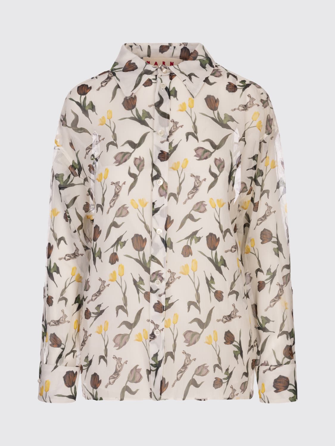 MARNI CAMISA: Jersey mujer Marni, Blanco - Img 1