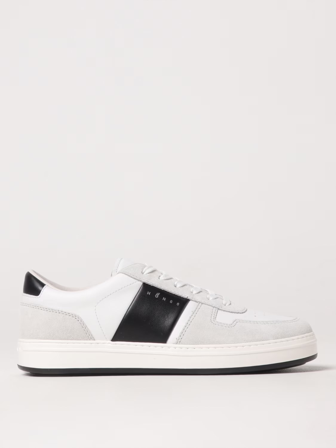 HOGAN SNEAKERS: Sneakers H668 Hogan in pelle , Bianco - Img 1