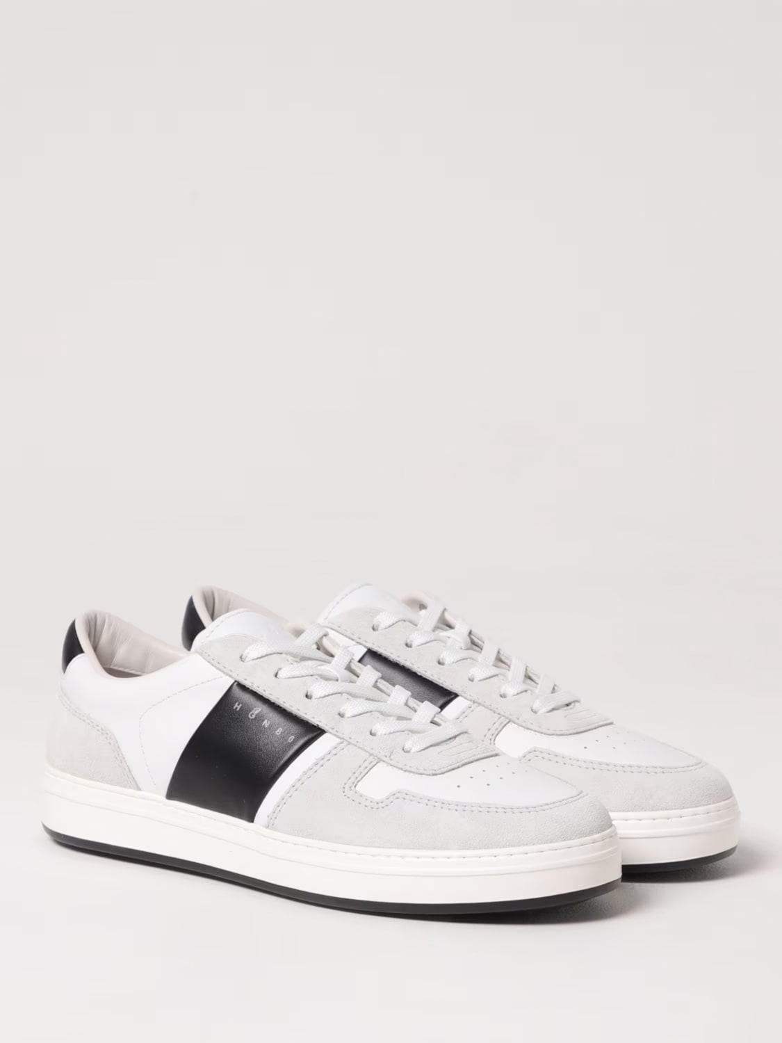 HOGAN SNEAKERS: Sneakers H668 Hogan in pelle , Bianco - Img 2