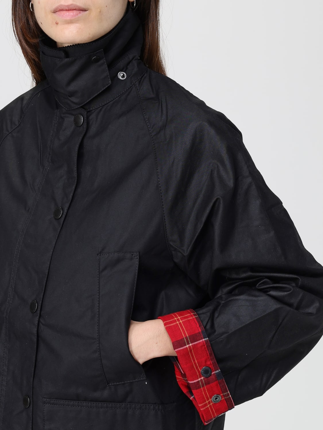 BARBOUR JACKET: Jacket woman Barbour, Black - Img 4