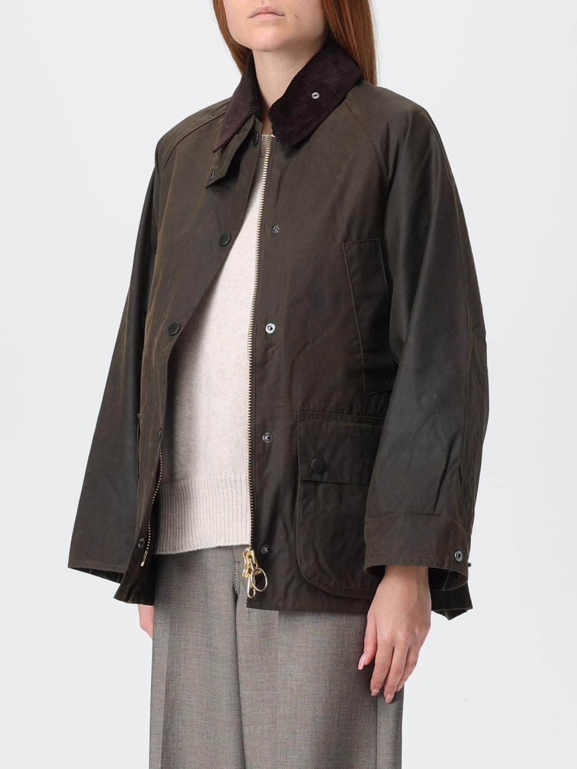 BARBOUR VESTE: Veste femme Barbour, Vert - Img 3