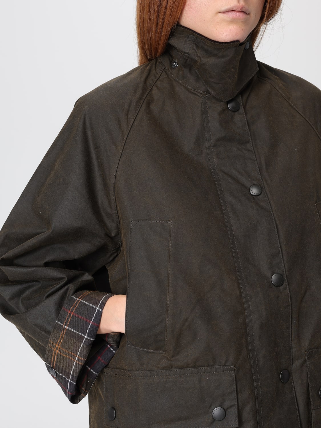 BARBOUR VESTE: Veste femme Barbour, Vert - Img 4