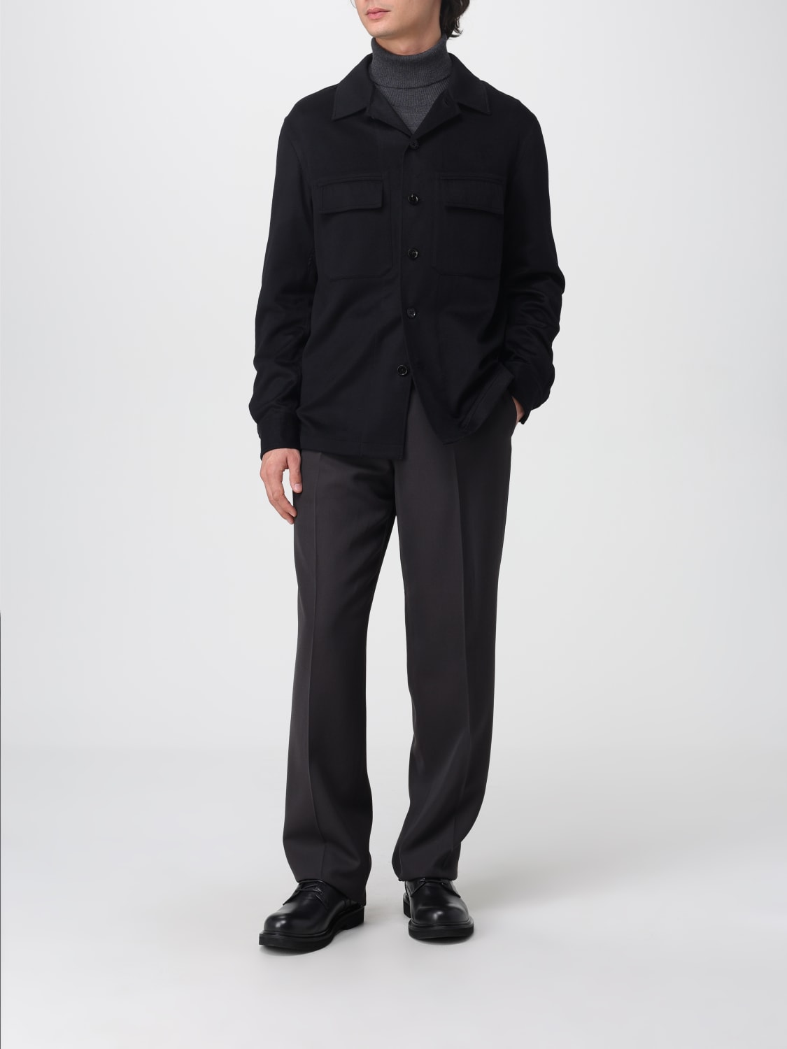 ZEGNA JACKET: Jacket men Zegna, Black - Img 2