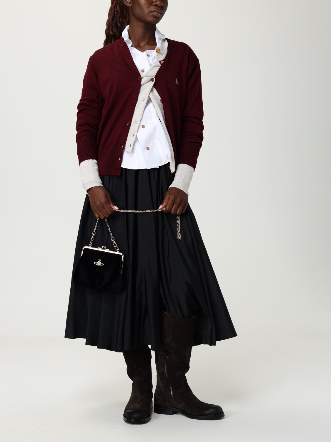 VIVIENNE WESTWOOD PULL: Pull femme Vivienne Westwood, Gris - Img 2