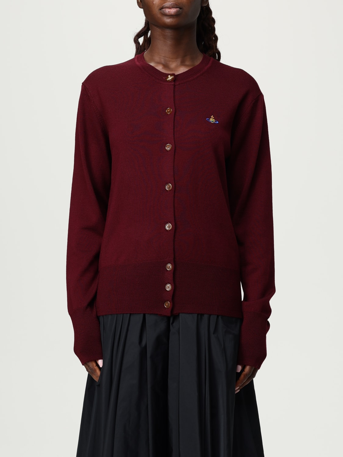 VIVIENNE WESTWOOD PULL: Pull femme Vivienne Westwood, Rouge Brique - Img 1