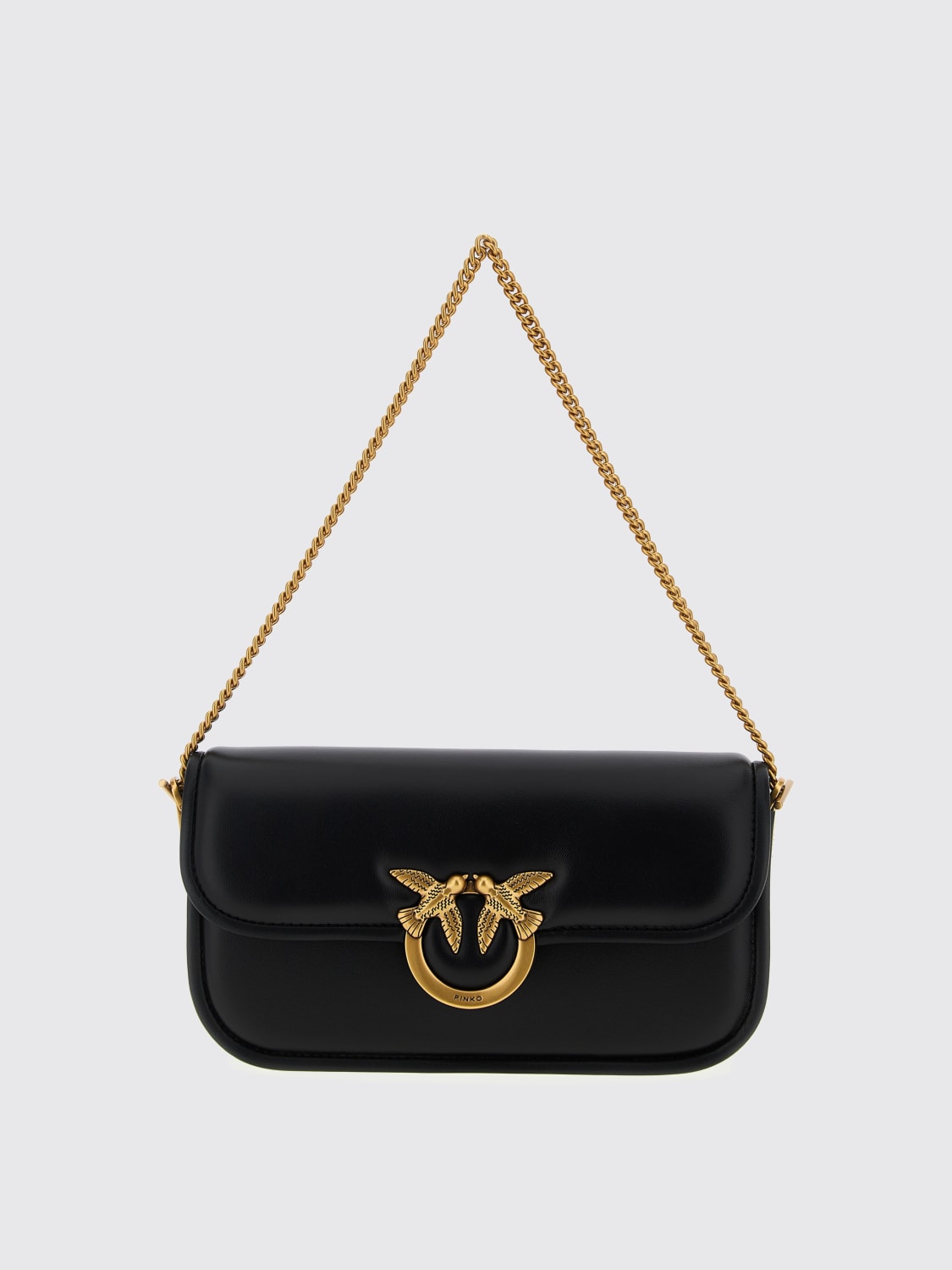 PINKO BOLSO DE HOMBRO: Bolso de hombro mujer Pinko, Negro - Img 1