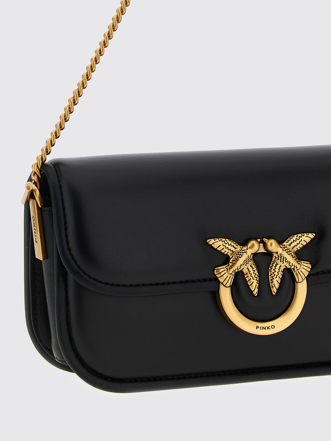 PINKO BOLSO DE HOMBRO: Bolso de hombro mujer Pinko, Negro - Img 3