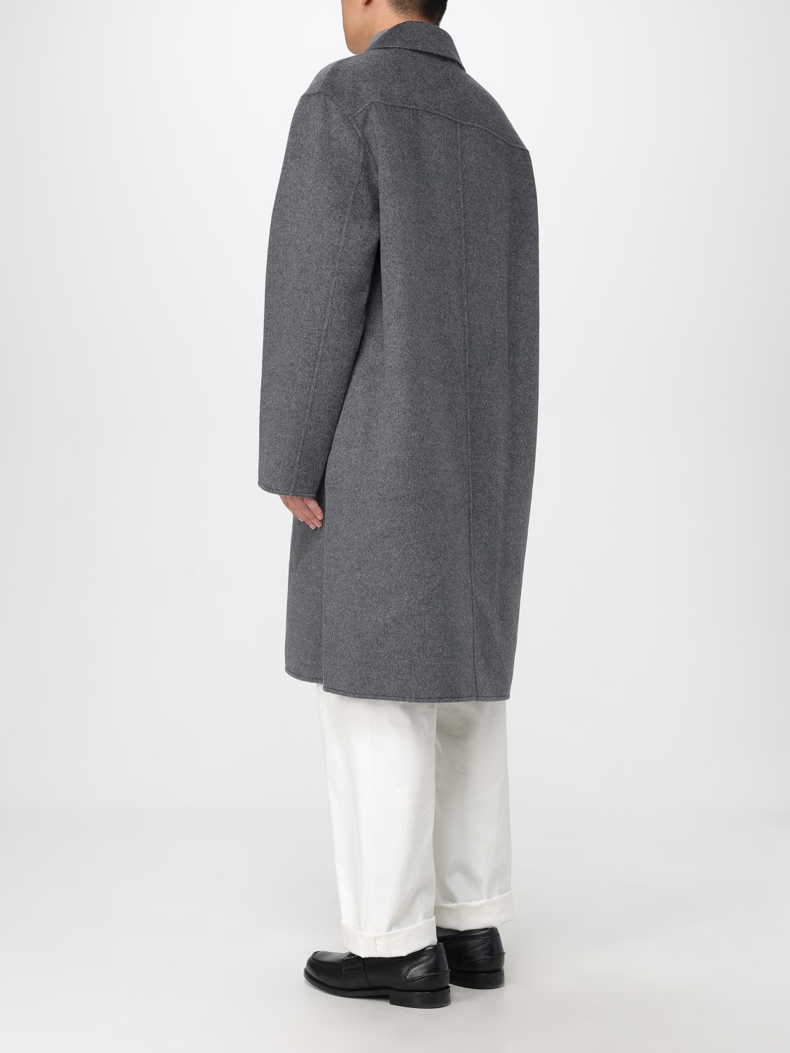 AMI PARIS COAT: Coat men Ami Paris, Grey - Img 3