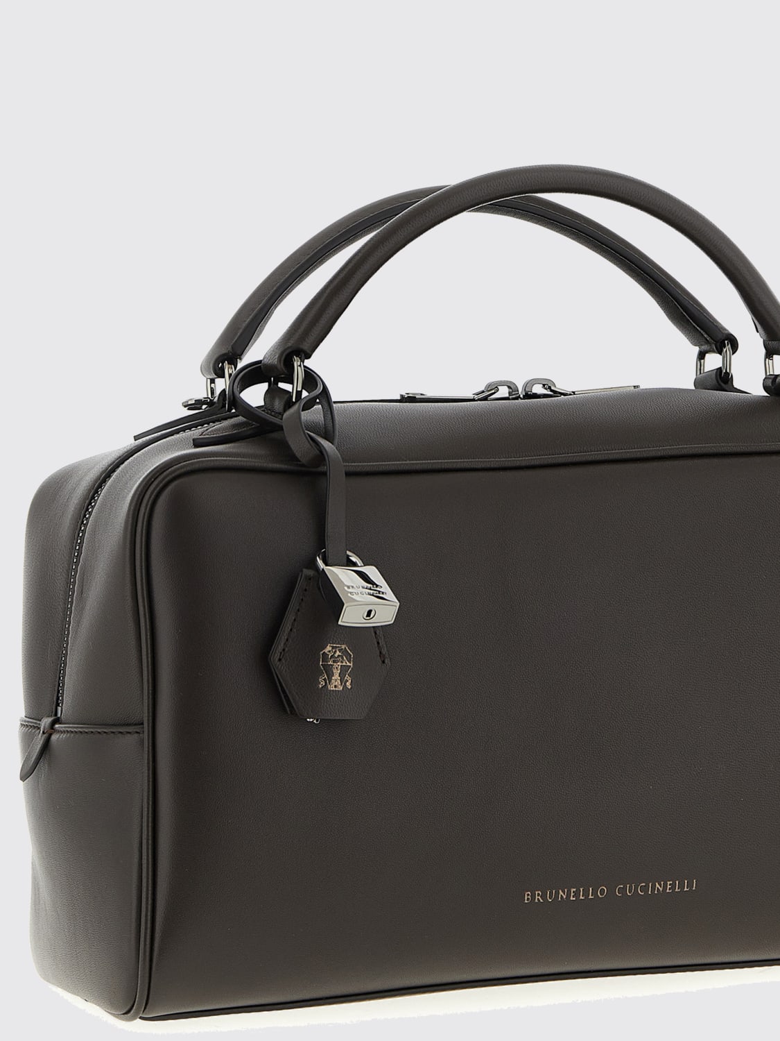 BRUNELLO CUCINELLI HANDTASCHE: Schultertasche damen Brunello Cucinelli, Braun - Img 3