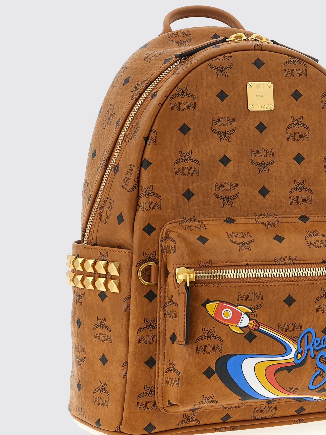 MCM BACKPACK: Backpack woman Mcm, Brown - Img 3