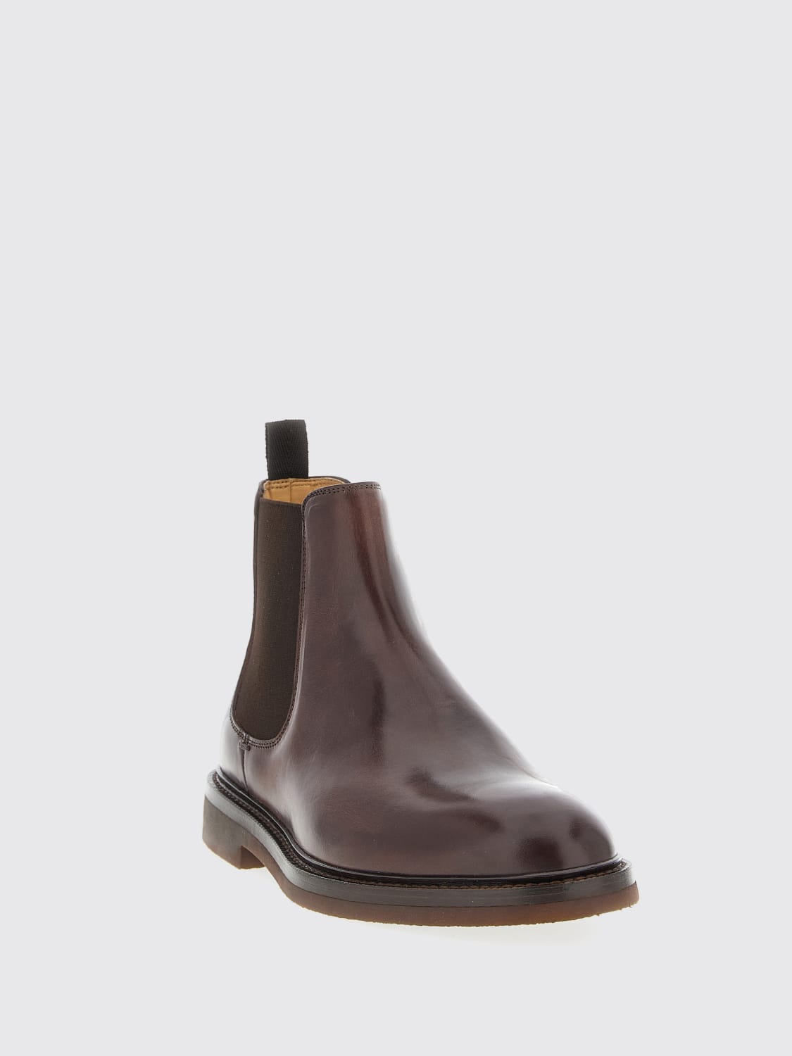 BRUNELLO CUCINELLI BOOT: Shoes men Brunello Cucinelli, Brown - Img 2