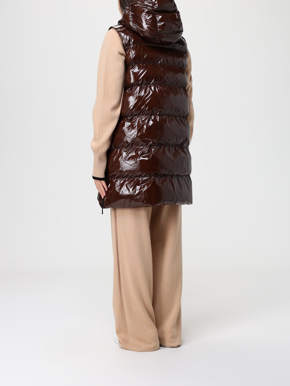 PINKO GILET: Blazer femme Pinko, Marron - Img 2