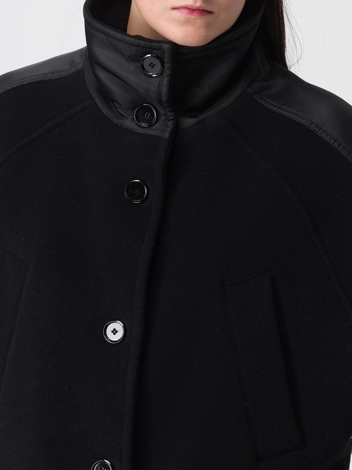 PINKO COAT: Coat woman Pinko, Black - Img 4