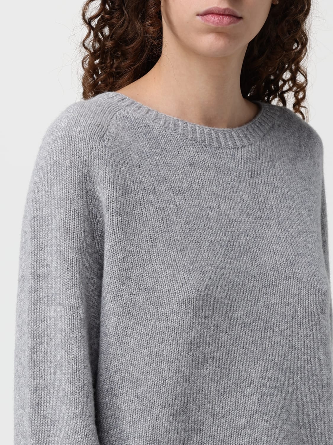 'S MAX MARA SWEATER: Top woman 's Max Mara, Grey - Img 5