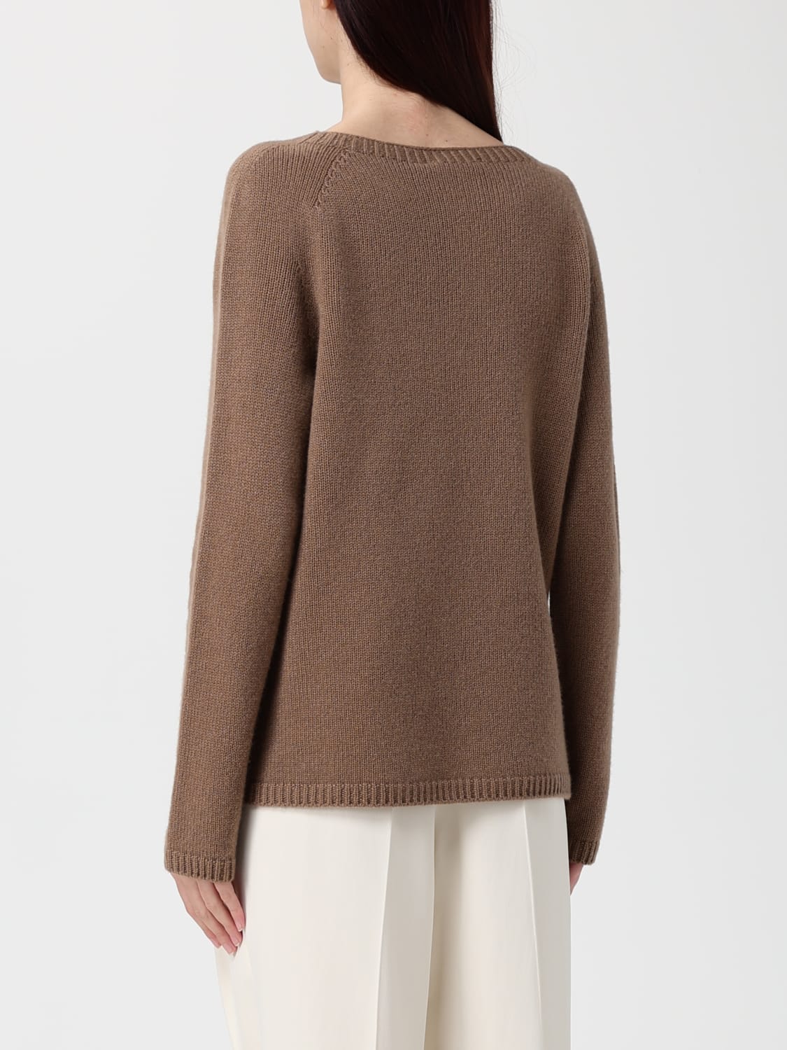 'S MAX MARA 스웨터: 탑 여성 's Max Mara, 월넛 - Img 2