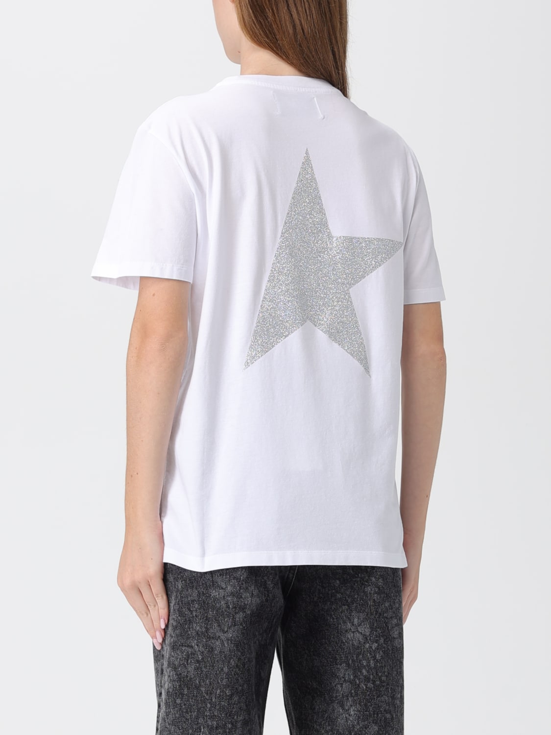 GOLDEN GOOSE T-SHIRT: T-shirt femme Golden Goose, Blanc - Img 2