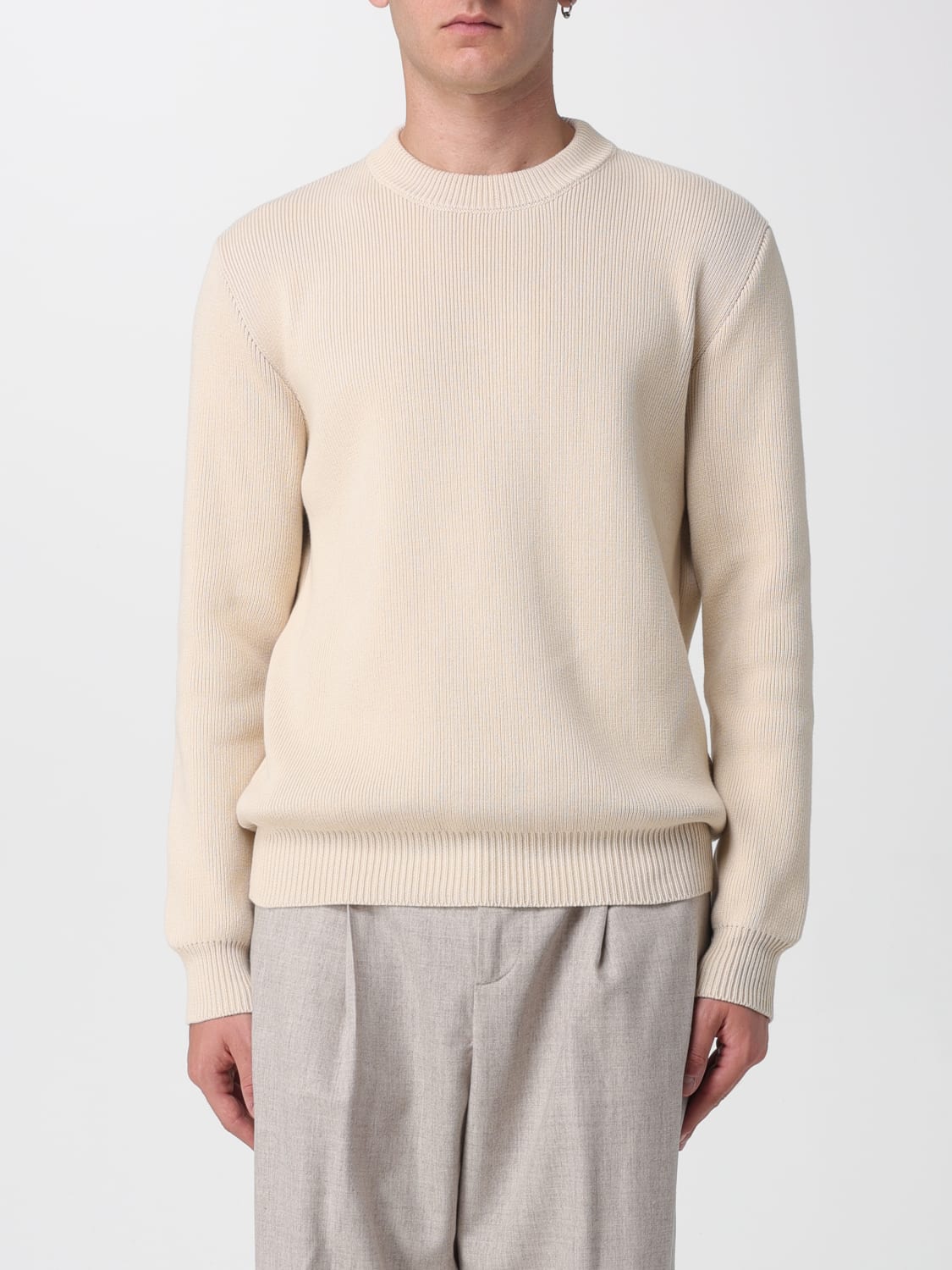 GOLDEN GOOSE SWEATER: Sweater men Golden Goose, Beige - Img 1