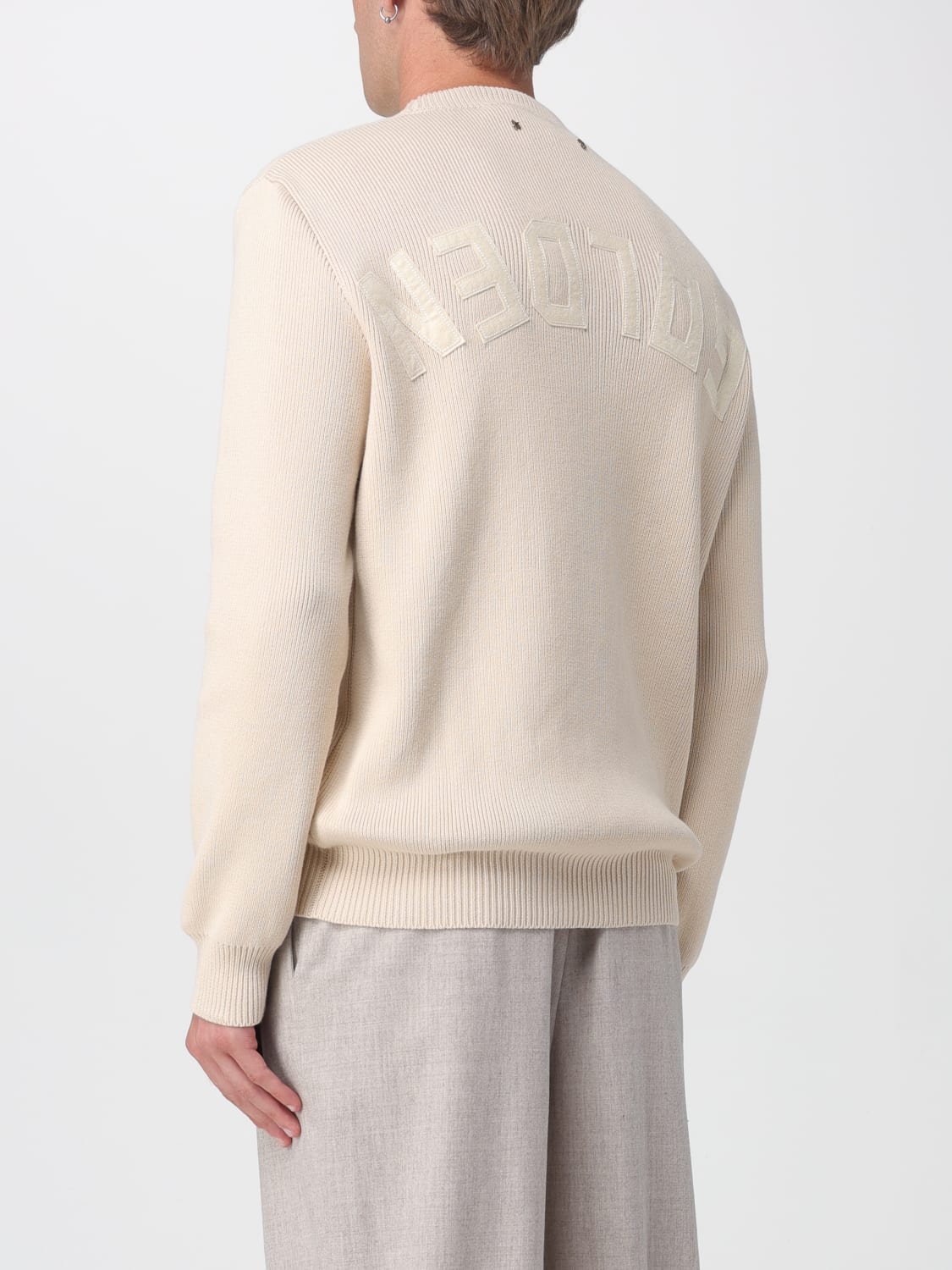 GOLDEN GOOSE SWEATER: Sweater men Golden Goose, Beige - Img 3