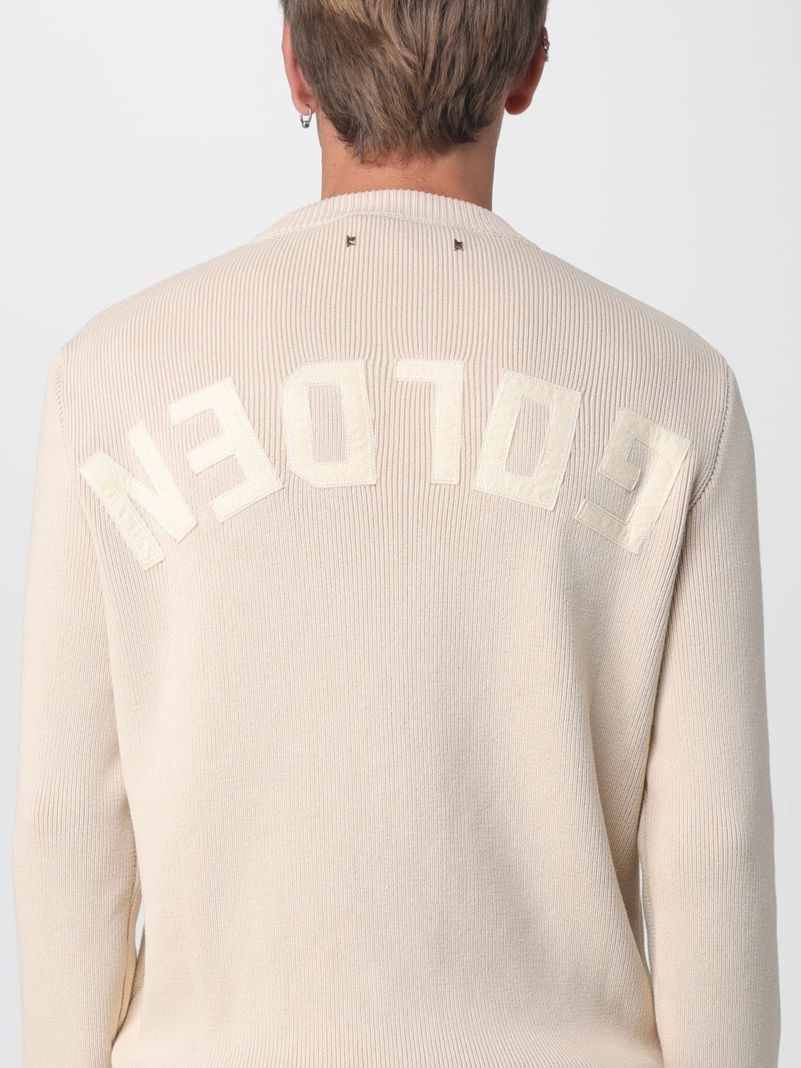 GOLDEN GOOSE SWEATER: Sweater men Golden Goose, Beige - Img 5