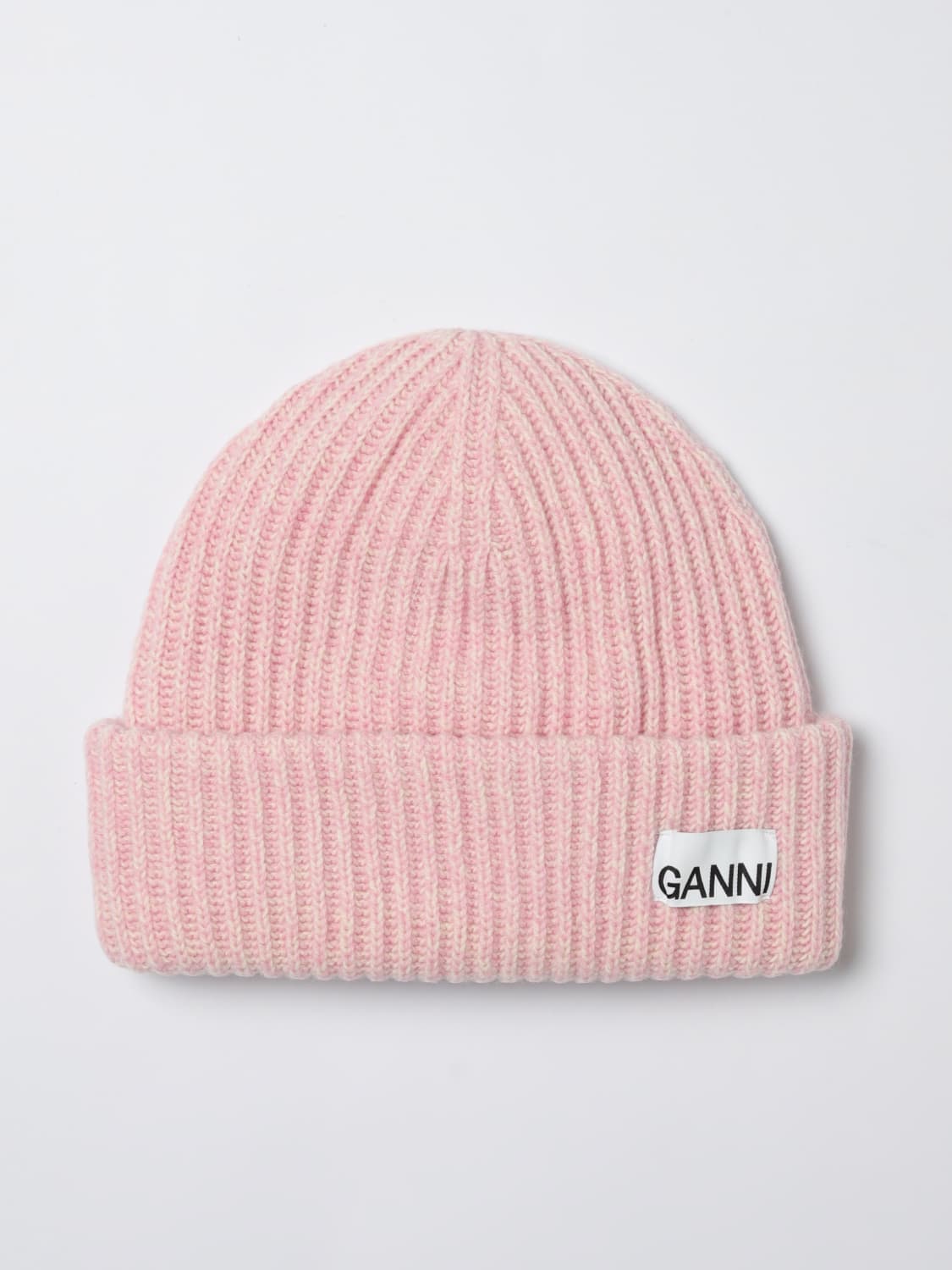 GANNI SOMBRERO: Sombrero mujer Ganni, Rosa - Img 1