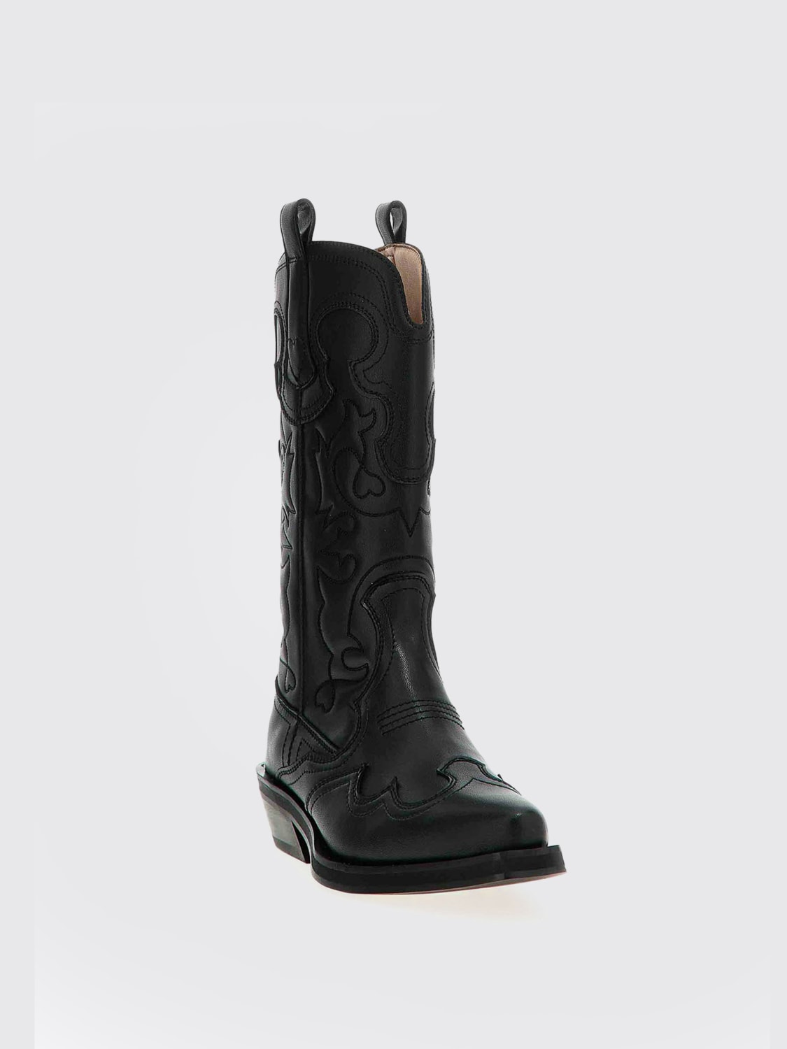 GANNI BOTAS: Zapatos mujer Ganni, Negro - Img 2