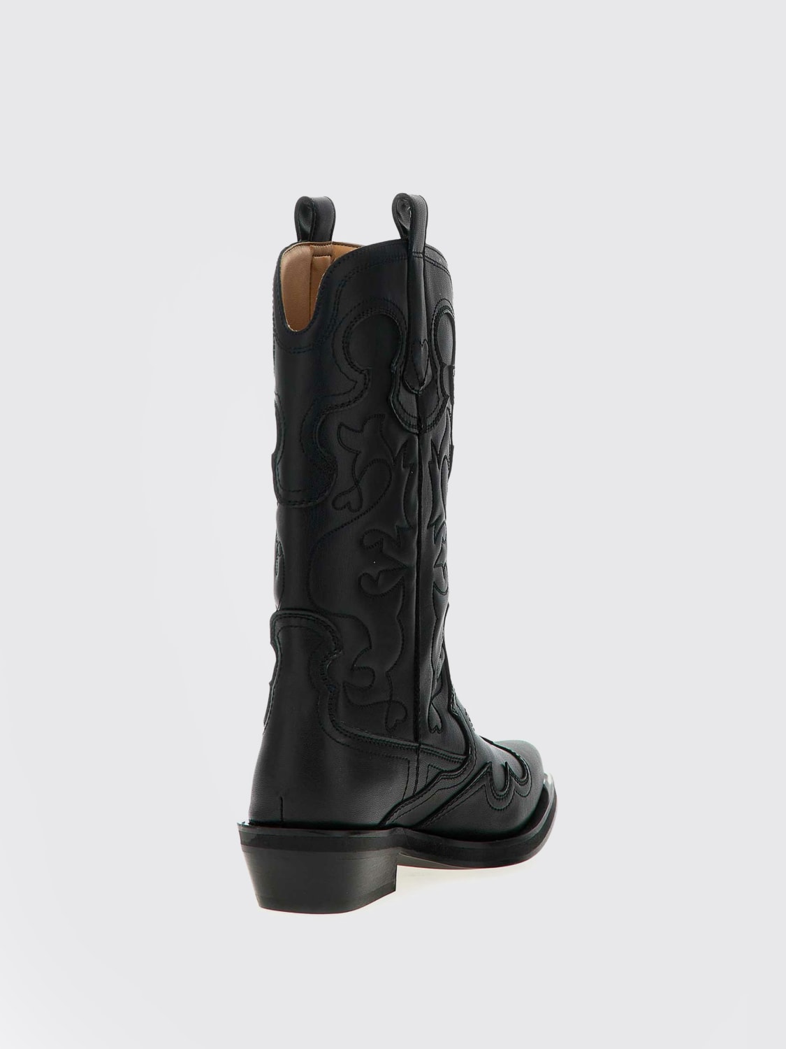 GANNI BOTAS: Zapatos mujer Ganni, Negro - Img 3