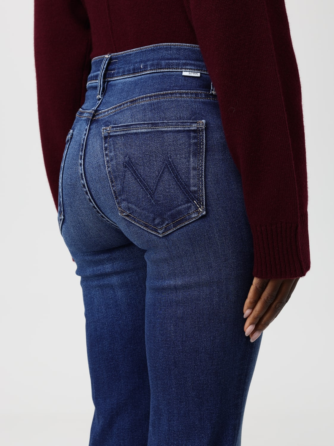 MOTHER JEANS: Jeans woman Mother, Blue - Img 3