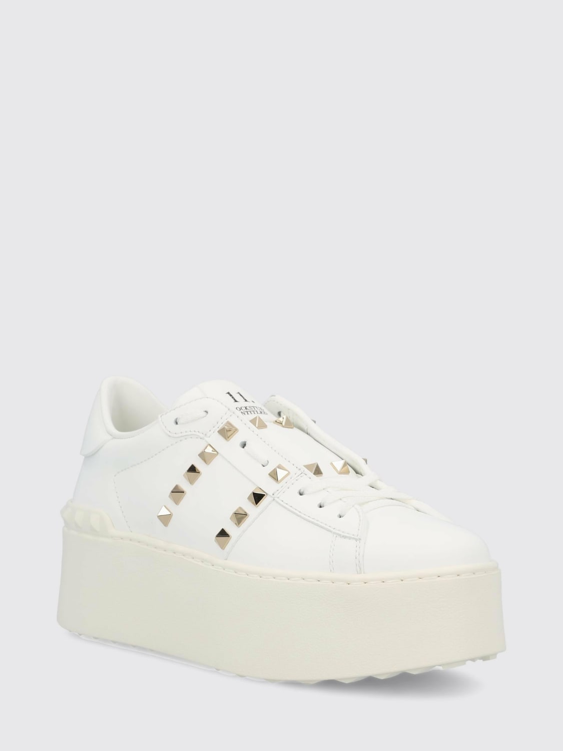 VALENTINO GARAVANI SNEAKERS: Shoes woman Valentino Garavani, White - Img 3