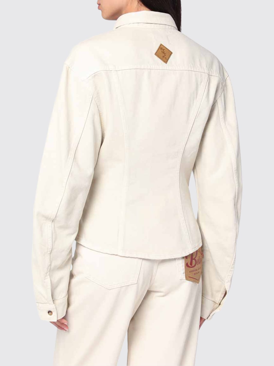 HAIKURE SHIRT: Shirt woman Haikure, Sand - Img 2