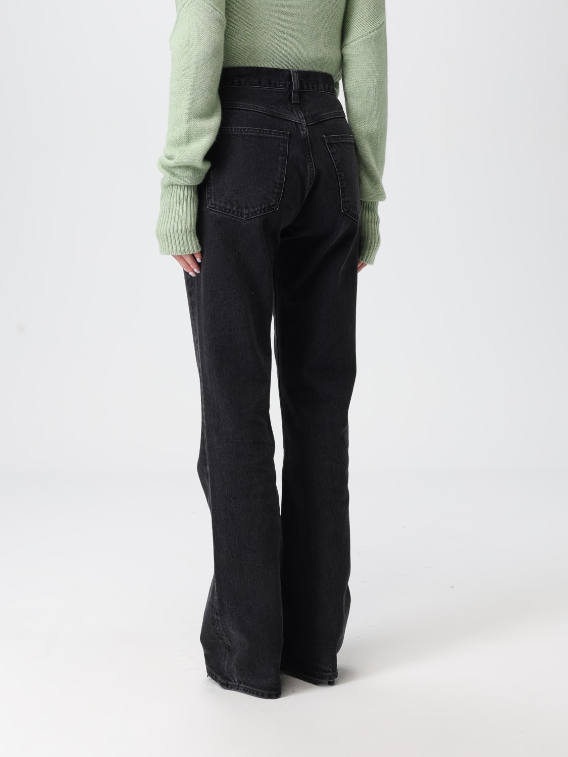 AGOLDE JEANS: Jeans damen Agolde, Schwarz - Img 2