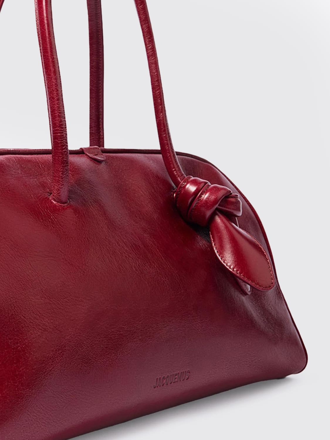 JACQUEMUS SHOULDER BAG: Shoulder bag woman Jacquemus, Red - Img 4