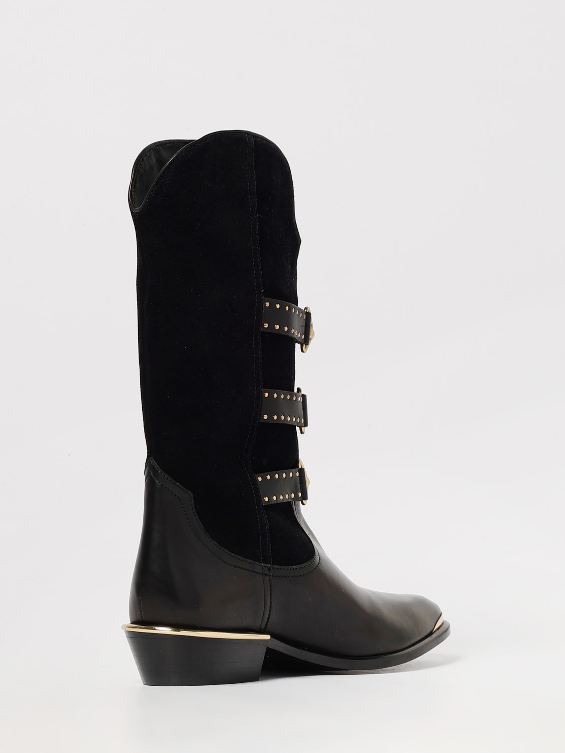 ISABEL MARANT BOTAS: Botines planos mujer Isabel Marant, Negro - Img 3