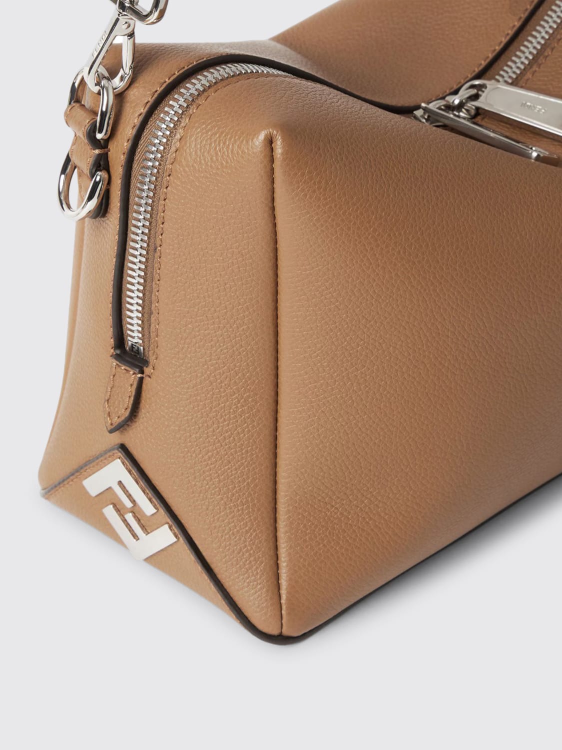 FENDI SHOULDER BAG: Bags men Fendi, Brown - Img 4