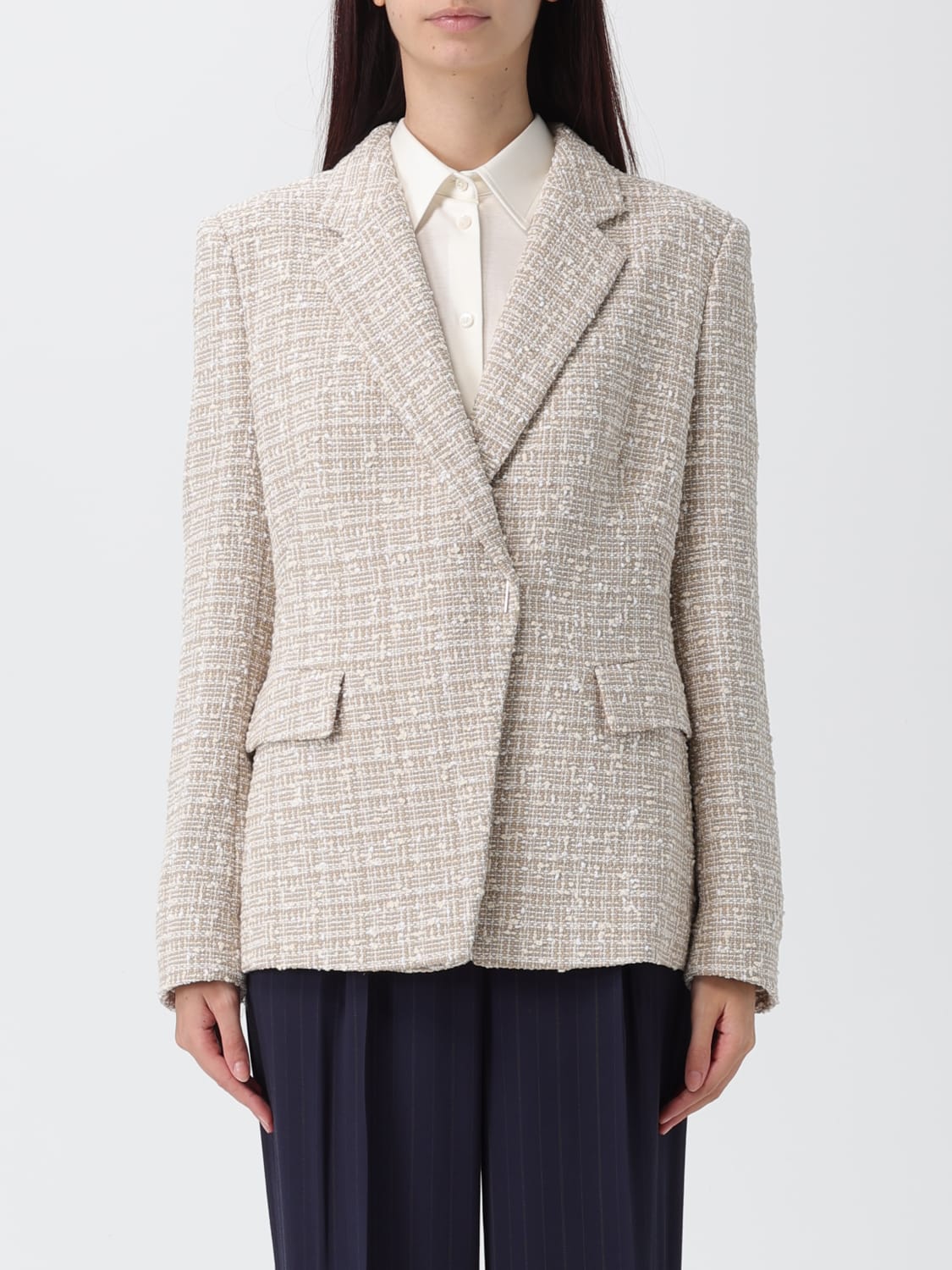 BOSS JACKE: Jacke damen Boss, Beige - Img 1