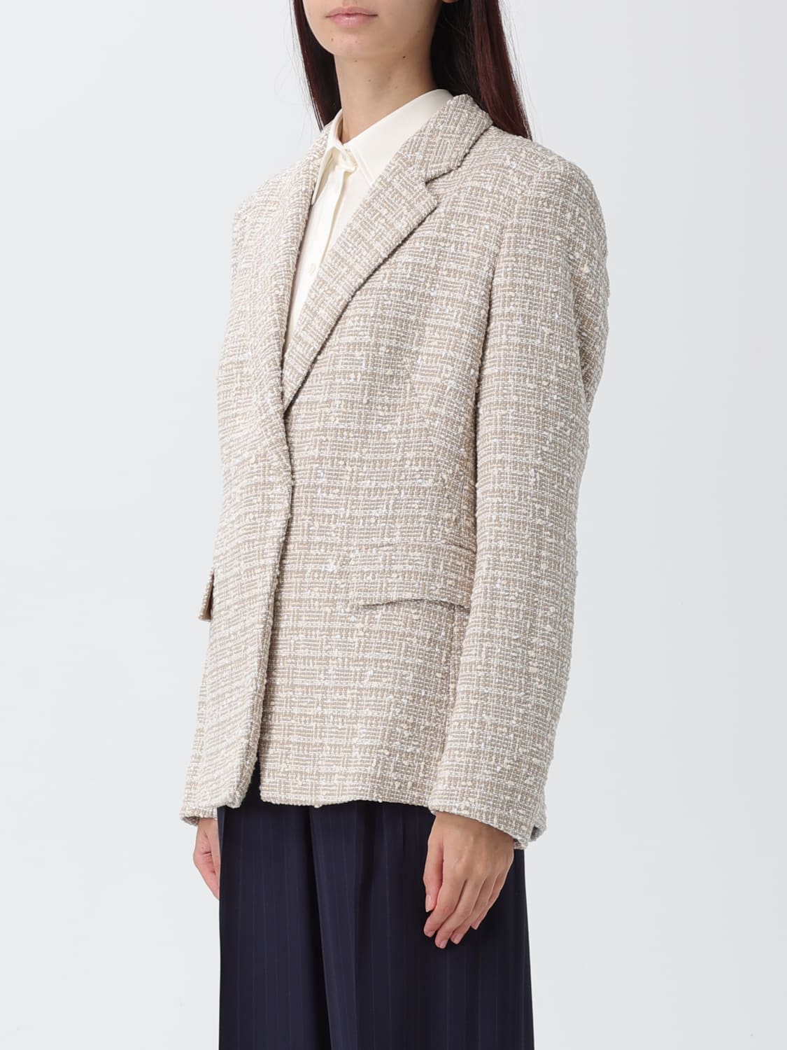 BOSS JACKE: Jacke damen Boss, Beige - Img 3